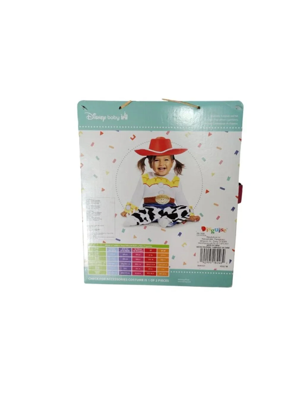 Disguise Infant 12-18 Mo Disney Baby Toy Story Jessie Complete Halloween Costume